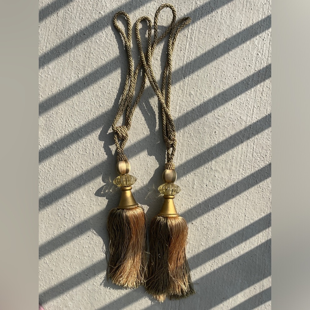ROPE CURTAIN TASSELS - Picture 3 of 8